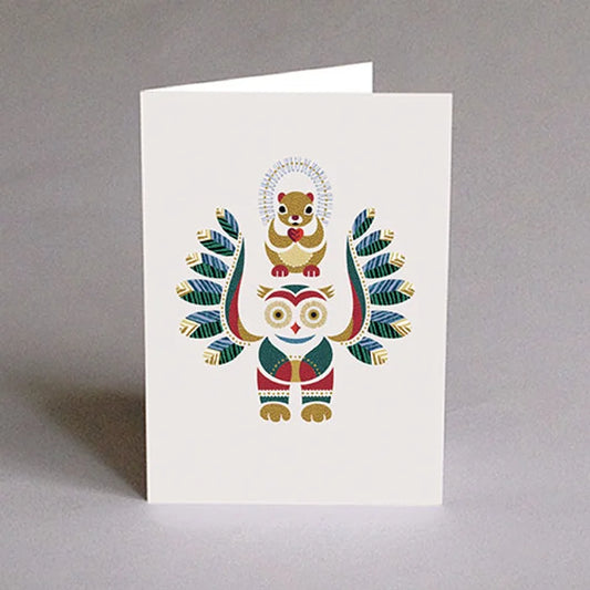 Carte festive Nunamar - Totem