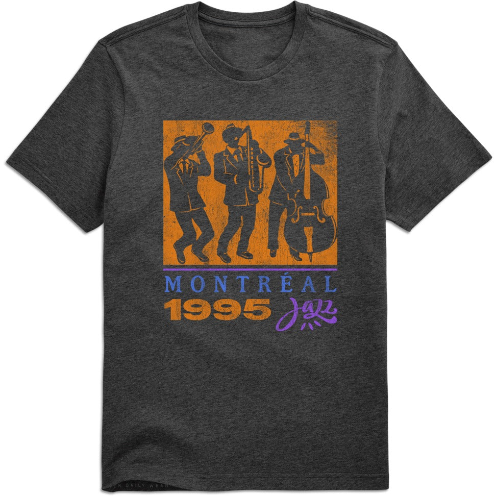T-shirt "Montréal Jazz 1995" style vintage REP-514
