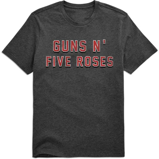 T-shirt Gun's and Five Rose - REP514